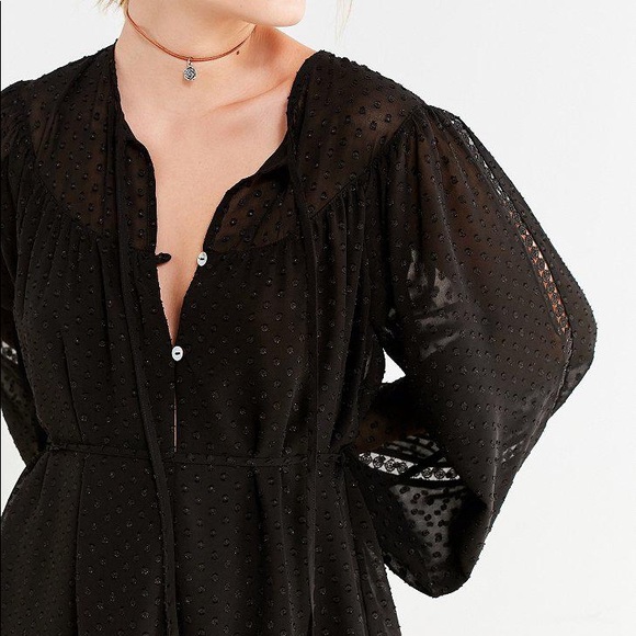 Urban Outfitters Swiss dot romper - Picture 3 of 6